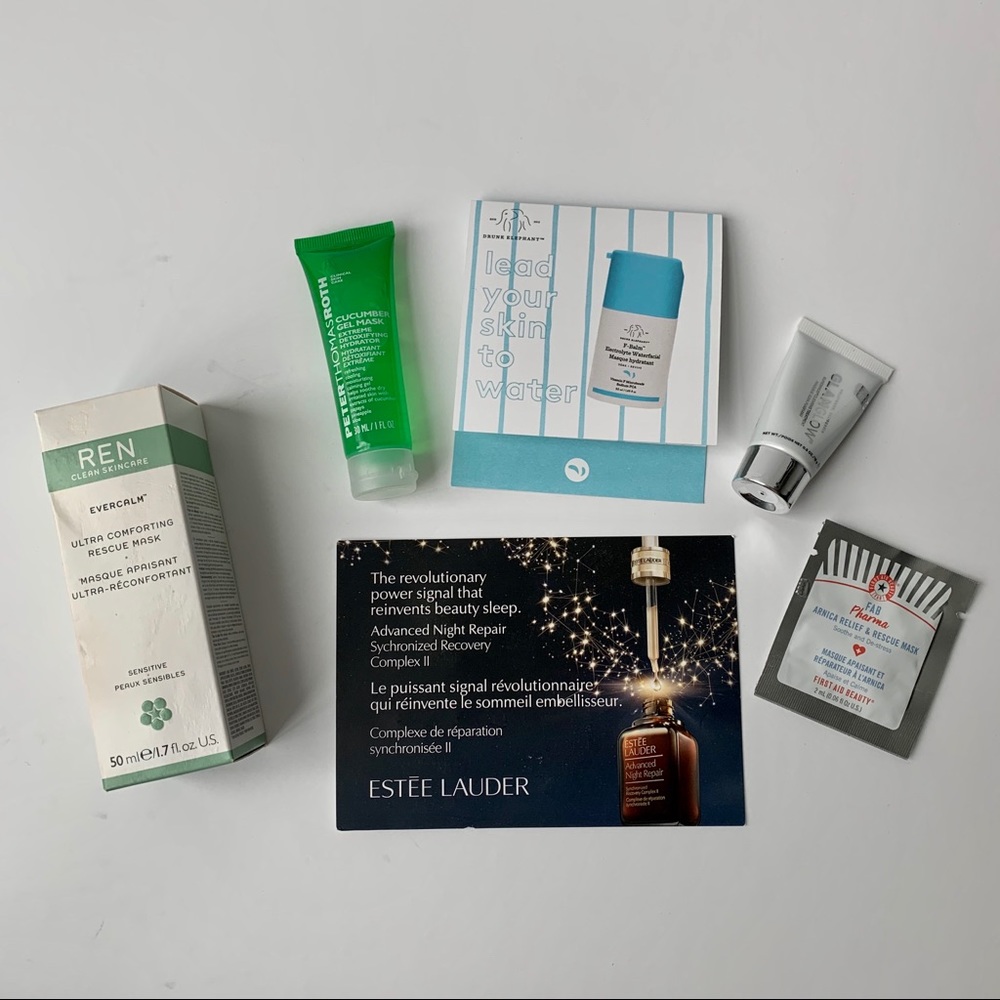 SOLD ⚠️ REN Evercalm Rescue Mask + Sephora samples